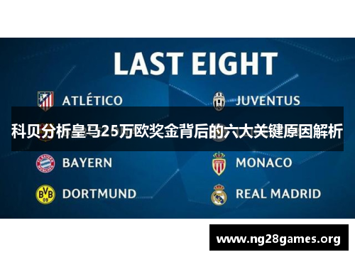 科贝分析皇马25万欧奖金背后的六大关键原因解析