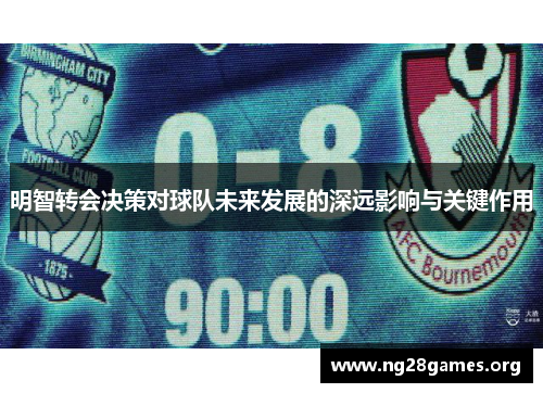 明智转会决策对球队未来发展的深远影响与关键作用 明智转会决策对球队未来发展的深远影响与关键作用