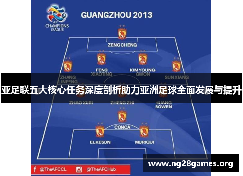 亚足联五大核心任务深度剖析助力亚洲足球全面发展与提升 亚足联五大核心任务深度剖析助力亚洲足球全面发展与提升