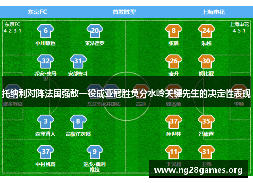 托纳利对阵法国强敌一役成亚冠胜负分水岭关键先生的决定性表现